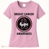 Breast Cancer Awareness Hope Ribbon Women's T-Shirt thumb 0