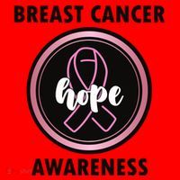 Breast Cancer Awareness Hope Ribbon Santa Hat thumb 1