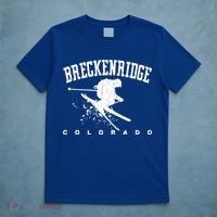 Breckenridge Colorado Alpine Snow Skiing Rocky Mountains Gift T-Shirt thumb 5