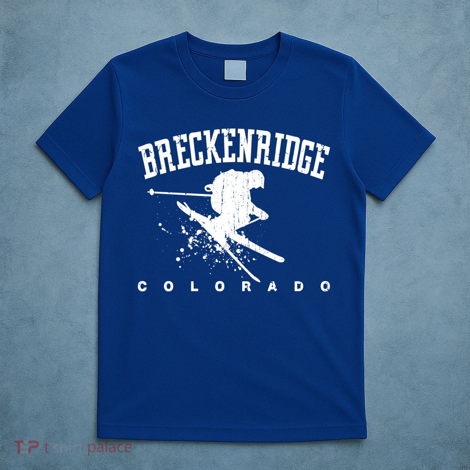 Breckenridge Colorado Alpine Snow Skiing Rocky Mountains Gift T-Shirt