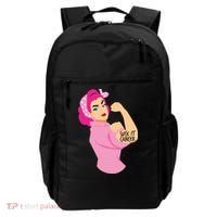 Breast Cancer Awareness Quotes Suck It Cancer Support Squad Backpack thumb 0