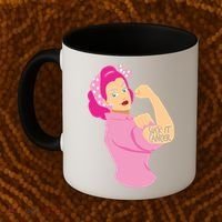 Breast Cancer Awareness Quotes Suck It Cancer Support Squad Coffee Mug thumb 2