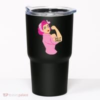 Breast Cancer Awareness Quotes Suck It Cancer Support Squad Tumbler thumb 0