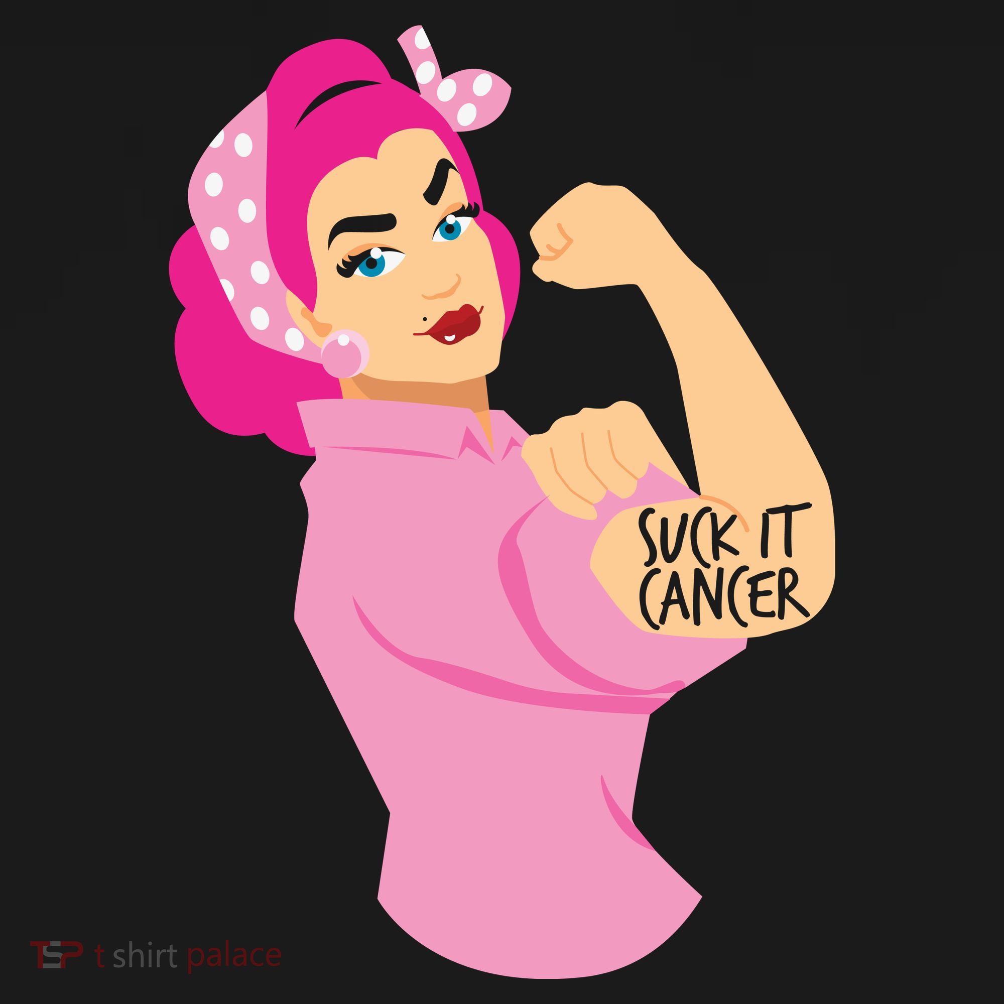 Breast Cancer Awareness Quotes Suck It Cancer Support Squad Women's Tank Top
