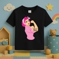 Breast Cancer Awareness Quotes Suck It Cancer Support Squad Toddler T-Shirt thumb 3