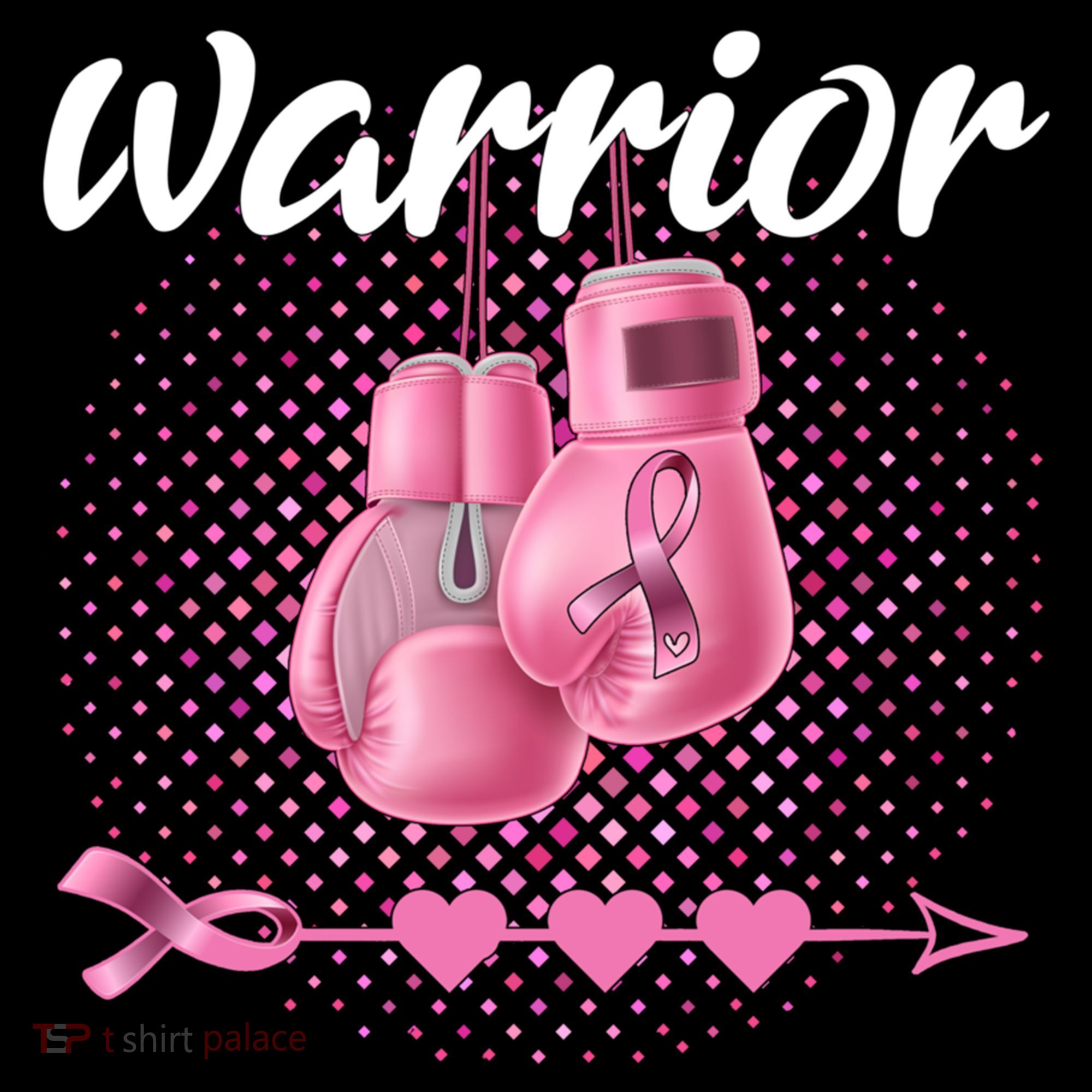 Breast Cancer Awareness Pink Boxing Gloves Warrior Cute Gift Coffee Mug