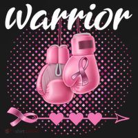 Breast Cancer Awareness Pink Boxing Gloves Warrior Cute Gift Women's Hoodie thumb 2