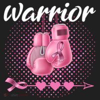 Breast Cancer Awareness Pink Boxing Gloves Warrior Cute Gift Hat thumb 2