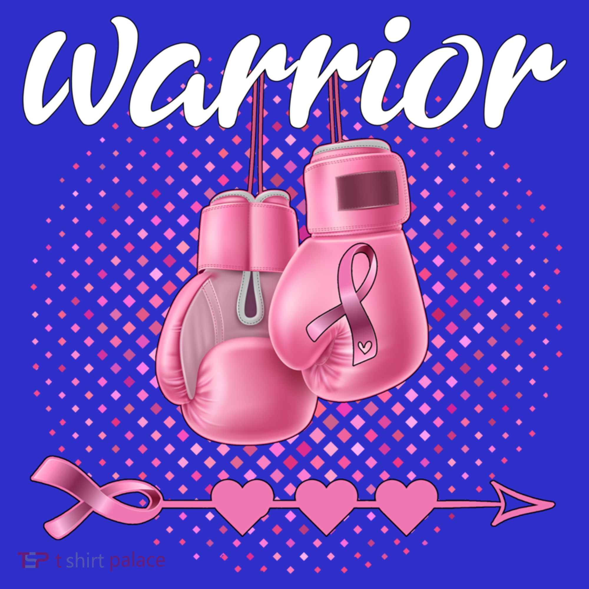 Breast Cancer Awareness Pink Boxing Gloves Warrior Cute Gift Women's Tank Top