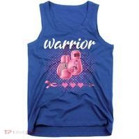 Breast Cancer Awareness Pink Boxing Gloves Warrior Cute Gift Tank Top thumb 0