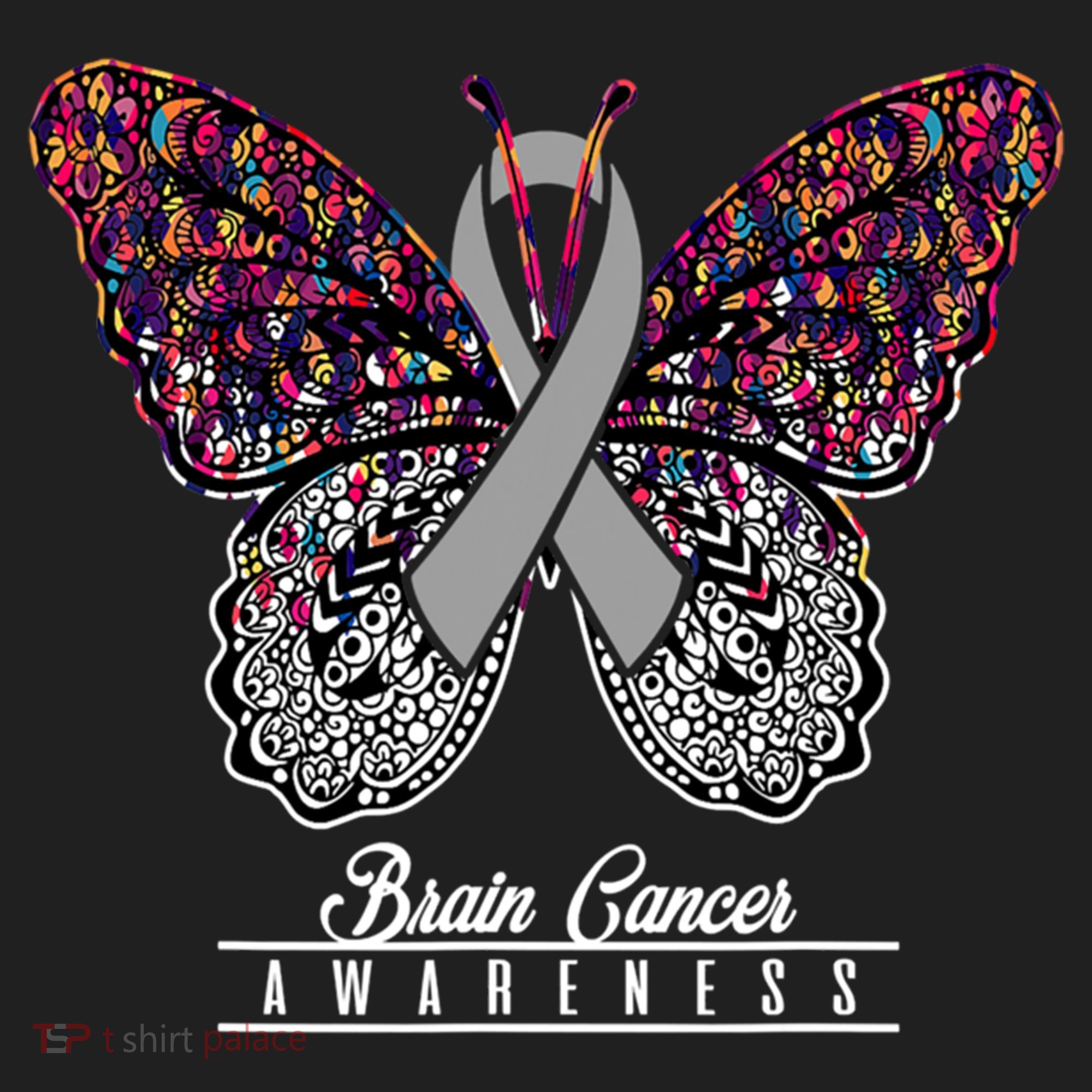 Brain Cancer Awareness Cute Gift Butterfly Lovers Funny Gift Hat