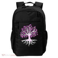 Breast Cancer Awareness Pink Ribbon Tree Backpack thumb 0