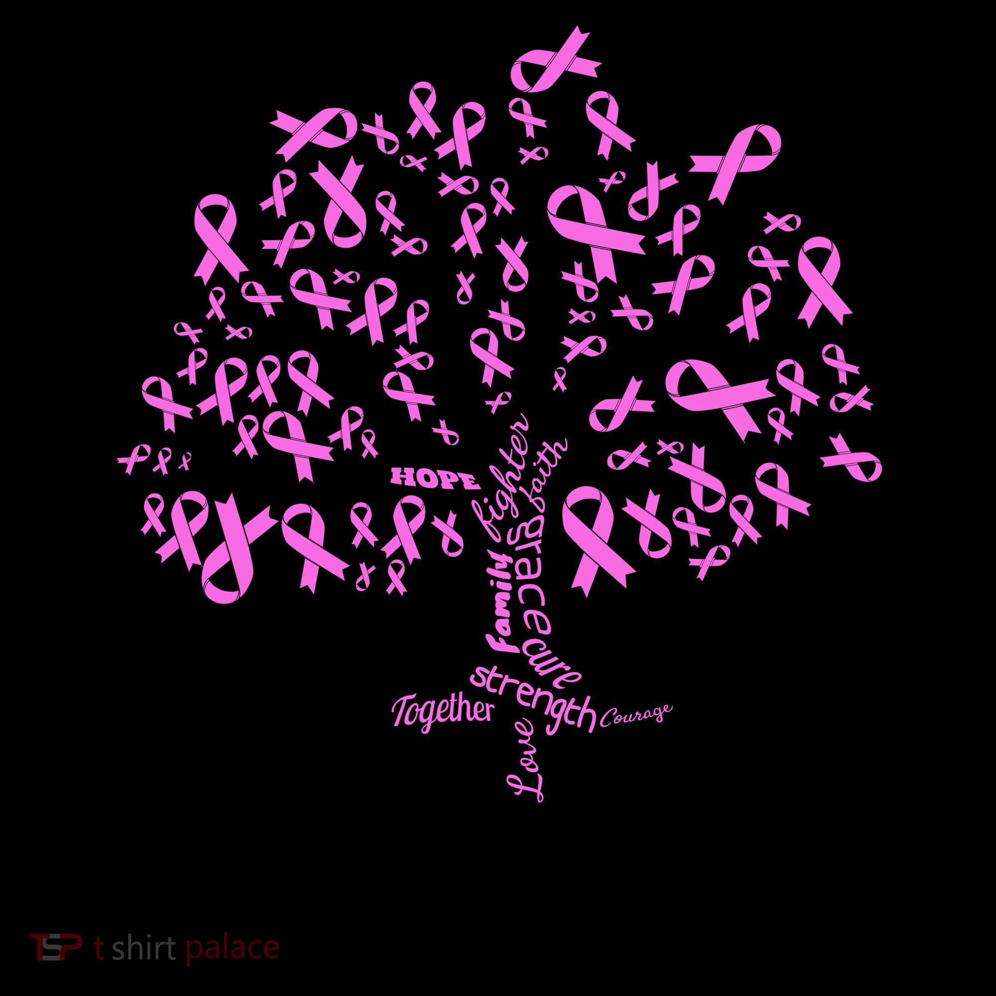 Breast Cancer Awareness Pink Ribbon Tree Coffee Mug