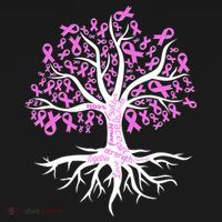 Breast Cancer Awareness Pink Ribbon Tree Women's Tank Top thumb 5