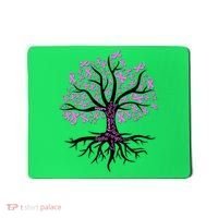 Breast Cancer Awareness Pink Ribbon Tree Mousepad thumb 0