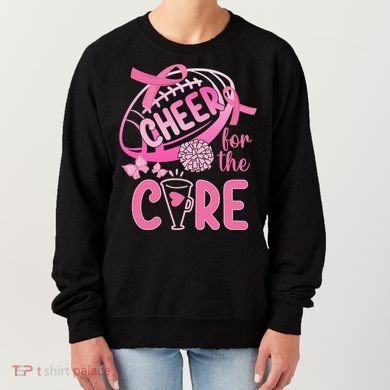 Breast Cancer Awareness Cheer For The Cure Gift Women's Sweatshirt