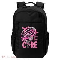 Breast Cancer Awareness Cheer For The Cure Gift Backpack thumb 0
