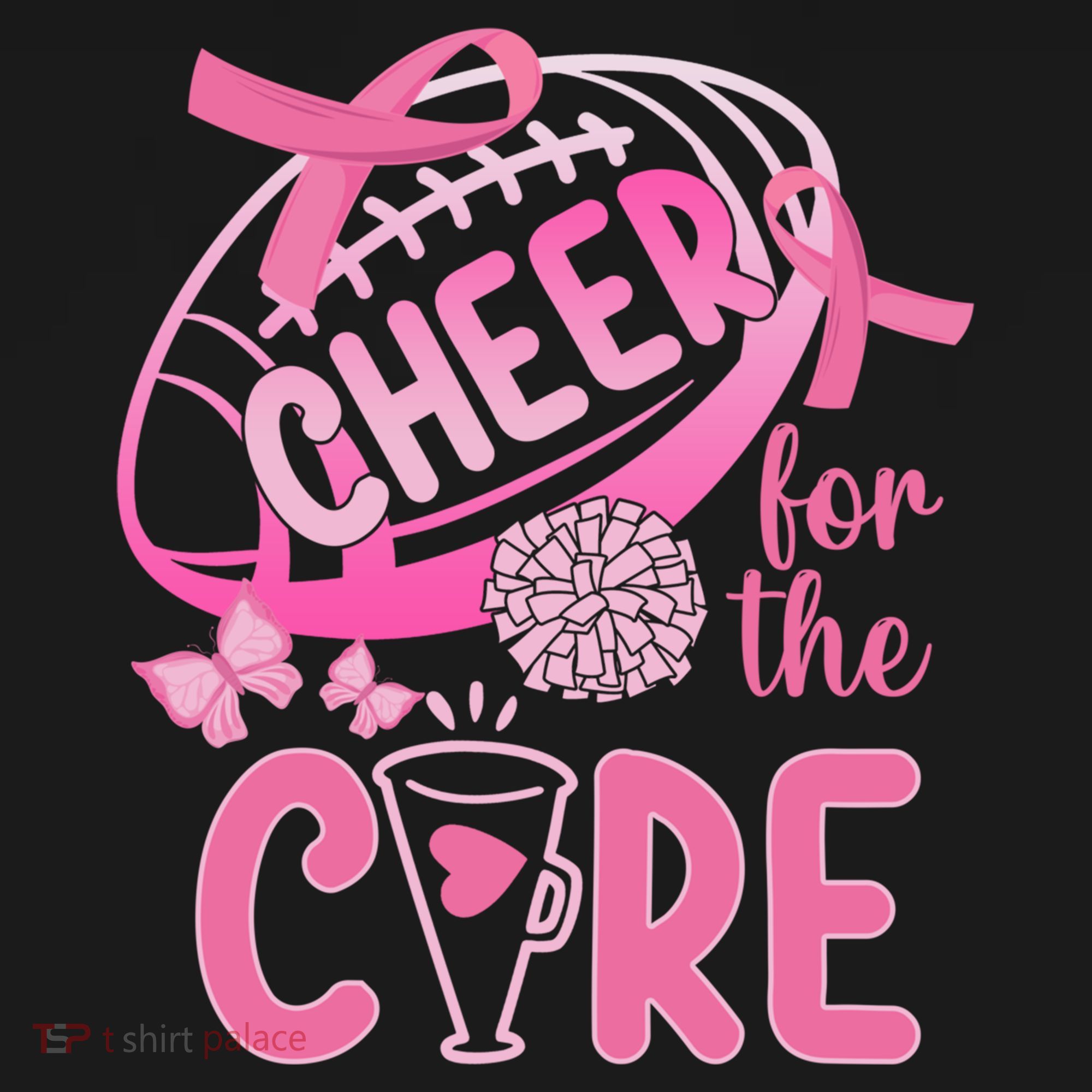 Breast Cancer Awareness Cheer For The Cure Gift Bucket Hat