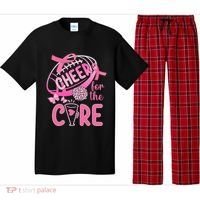 Breast Cancer Awareness Cheer For The Cure Gift Pajama Set thumb 0