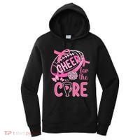 Breast Cancer Awareness Cheer For The Cure Gift Women's Hoodie thumb 0