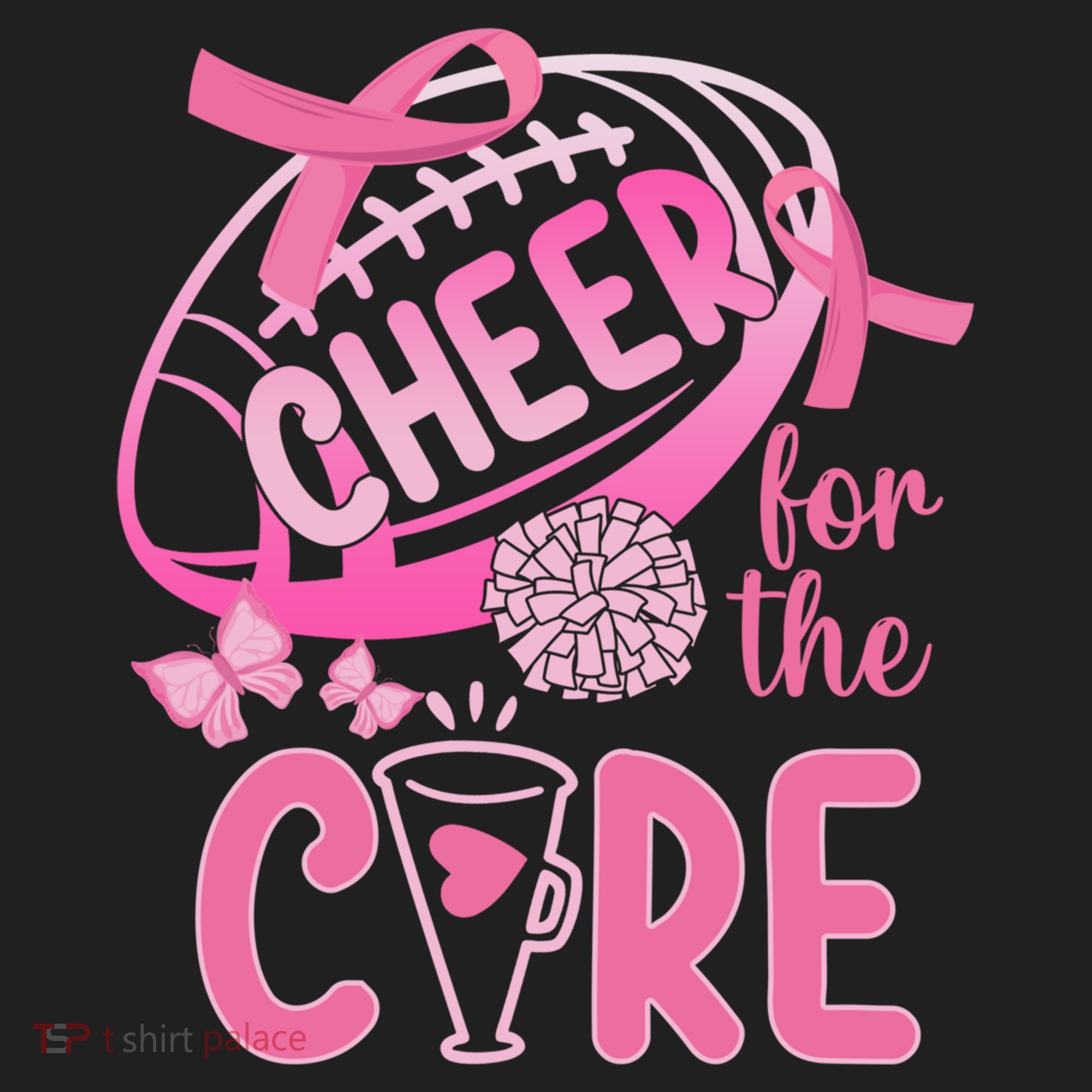 Breast Cancer Awareness Cheer For The Cure Gift Hat