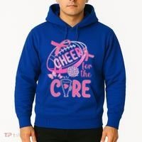 Breast Cancer Awareness Cheer For The Cure Gift Hoodie thumb 2