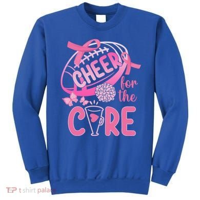 Breast Cancer Awareness Cheer For The Cure Gift Sweatshirt