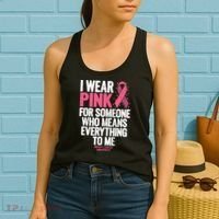 Breast Cancer Awareness Shirts For Family Breast Cancer Women's Tank Top thumb 2