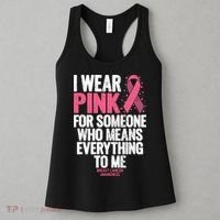 Breast Cancer Awareness Shirts For Family Breast Cancer Women's Tank Top thumb 3