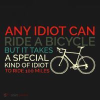 Bike Cyclist Any Idiot Can Ride A Bicycle Funny Sweatshirt thumb 3