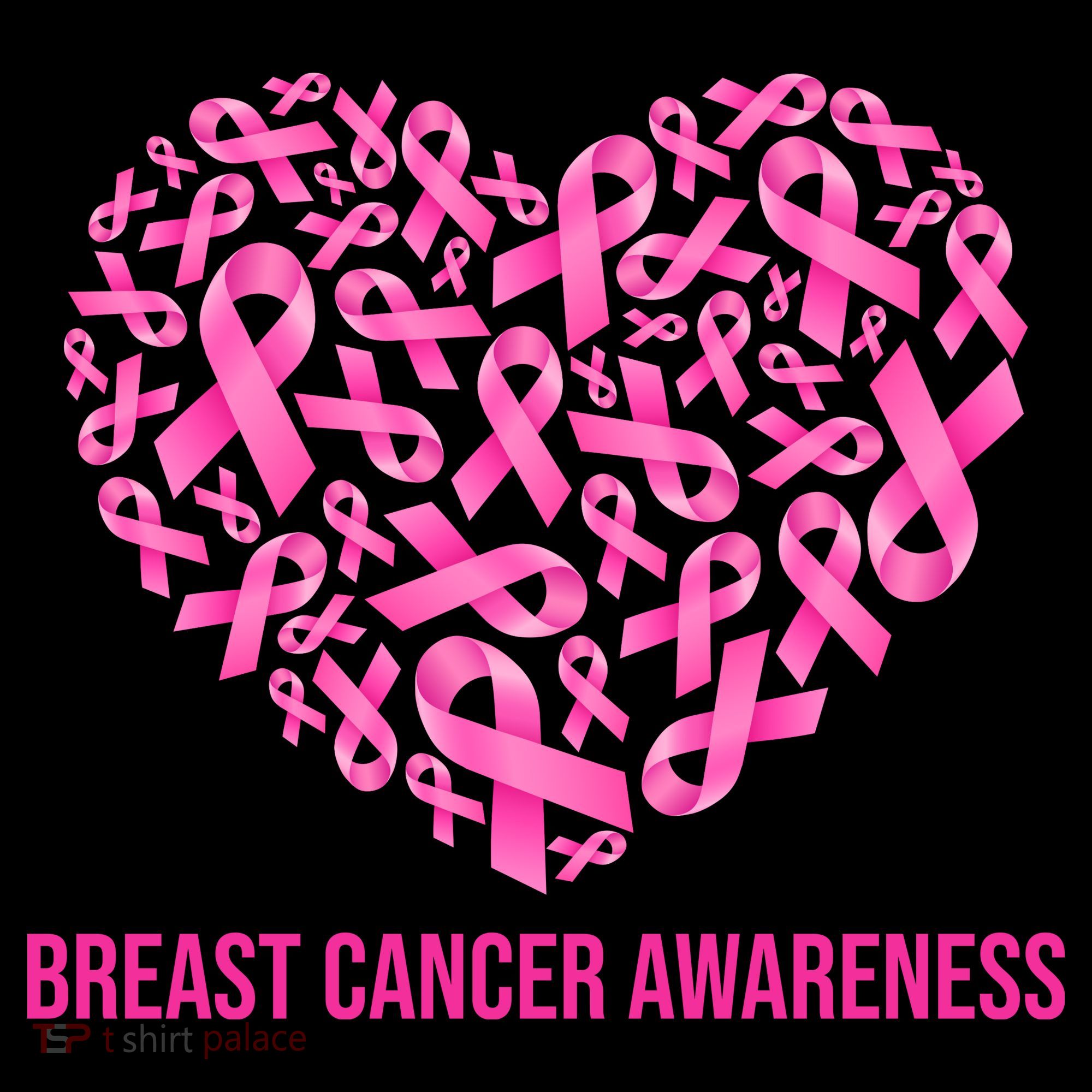 Breast Cancer Awareness Pink Ribbon Heart Coffee Mug