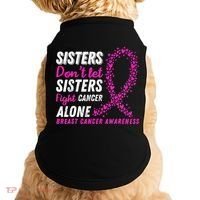Breast Cancer Awareness Cancer Survivor Doggie Tank thumb 0