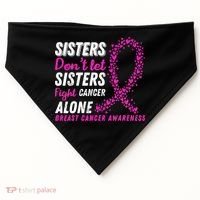 Breast Cancer Awareness Cancer Survivor USA-Made Doggie Bandana thumb 0