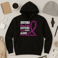 Breast Cancer Awareness Cancer Survivor Hoodie thumb 3