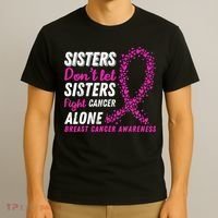 Breast Cancer Awareness Cancer Survivor T-Shirt thumb 3