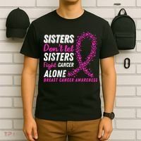 Breast Cancer Awareness Cancer Survivor T-Shirt thumb 6
