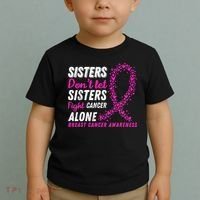 Breast Cancer Awareness Cancer Survivor Toddler T-Shirt thumb 2