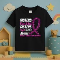Breast Cancer Awareness Cancer Survivor Toddler T-Shirt thumb 3