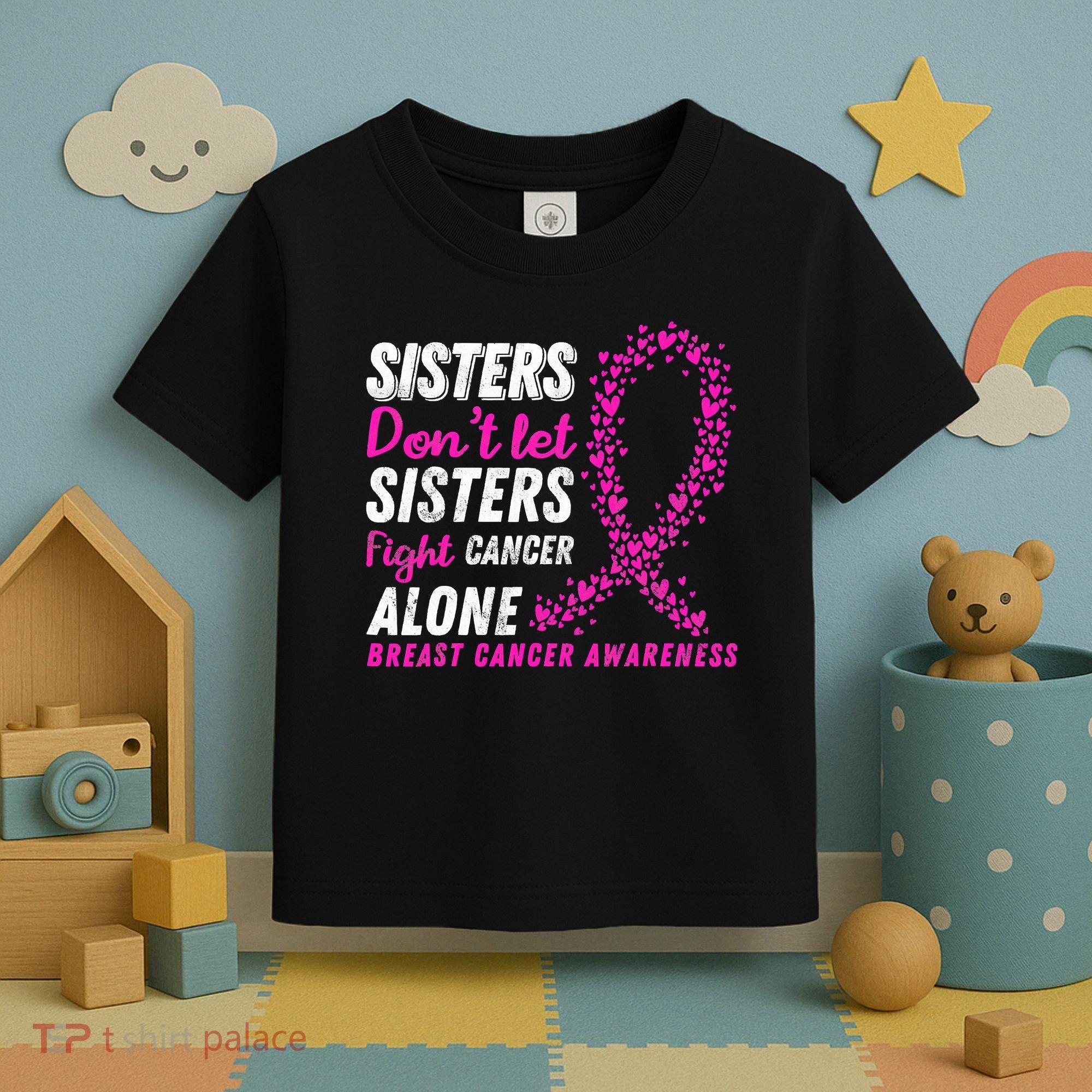 Breast Cancer Awareness Cancer Survivor Toddler T-Shirt