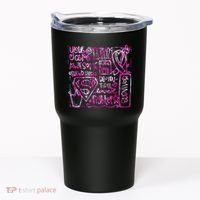 Breast Cancer Awareness Superhero Quotes Tumbler thumb 0