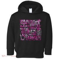 Breast Cancer Awareness Superhero Quotes Toddler Hoodie thumb 0