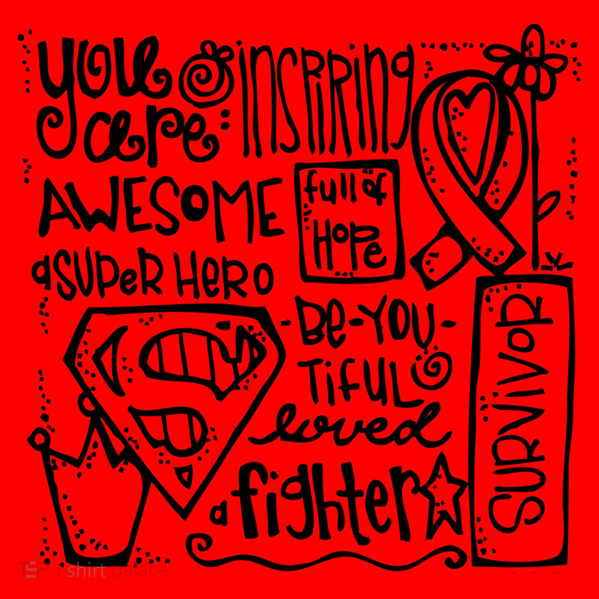 Breast Cancer Awareness Superhero Quotes Santa Hat