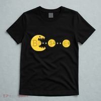 Bitcoin Chases And Eats The Dollar Euro For Crypto Fans T-Shirt thumb 5