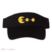 Bitcoin Chases And Eats The Dollar Euro For Crypto Fans Visor thumb 0