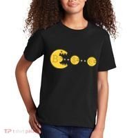 Bitcoin Chases And Eats The Dollar Euro For Crypto Fans Kids T-Shirt thumb 2