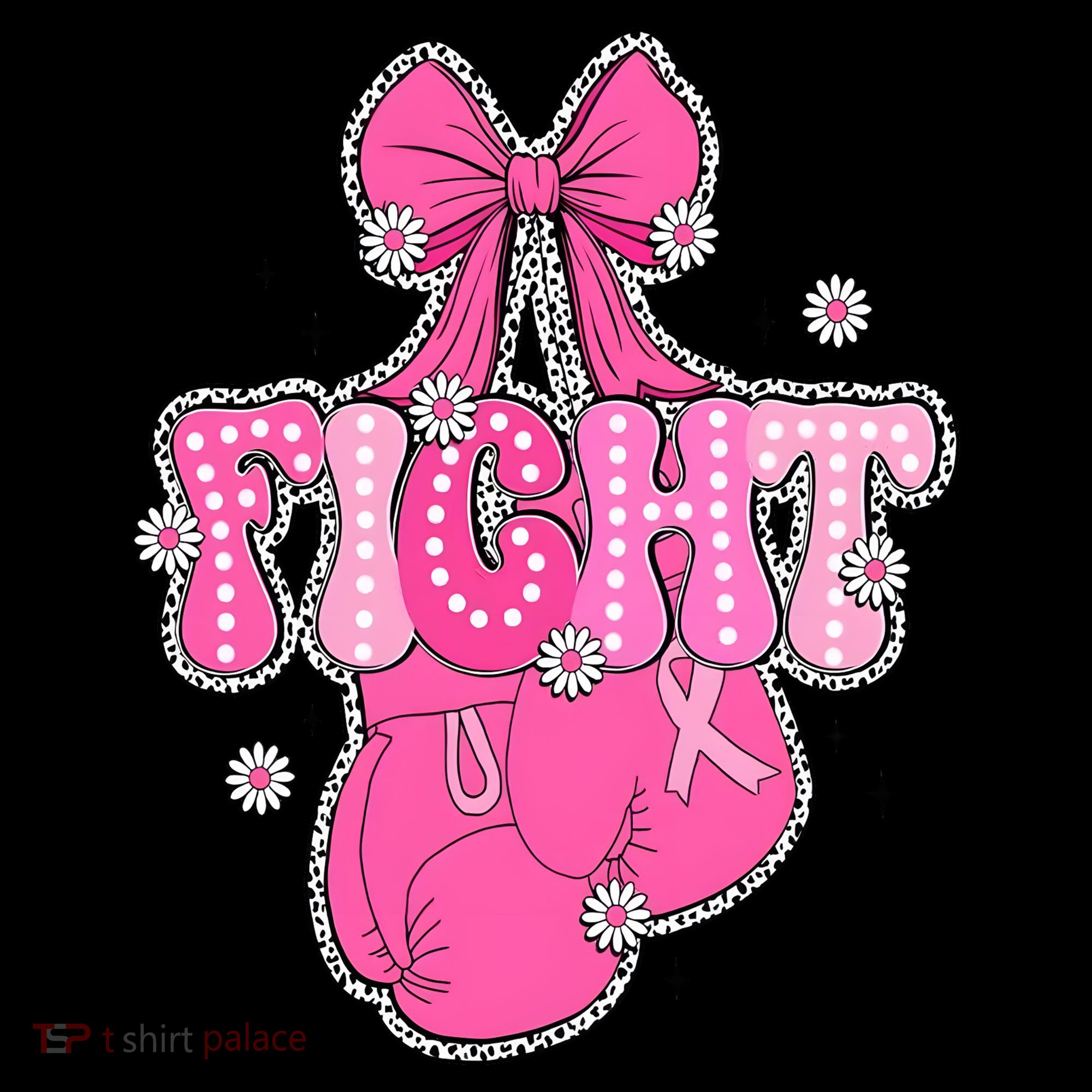Breast Cancer Awareness Boxing Glove Coaster