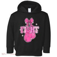 Breast Cancer Awareness Boxing Glove Toddler Hoodie thumb 0