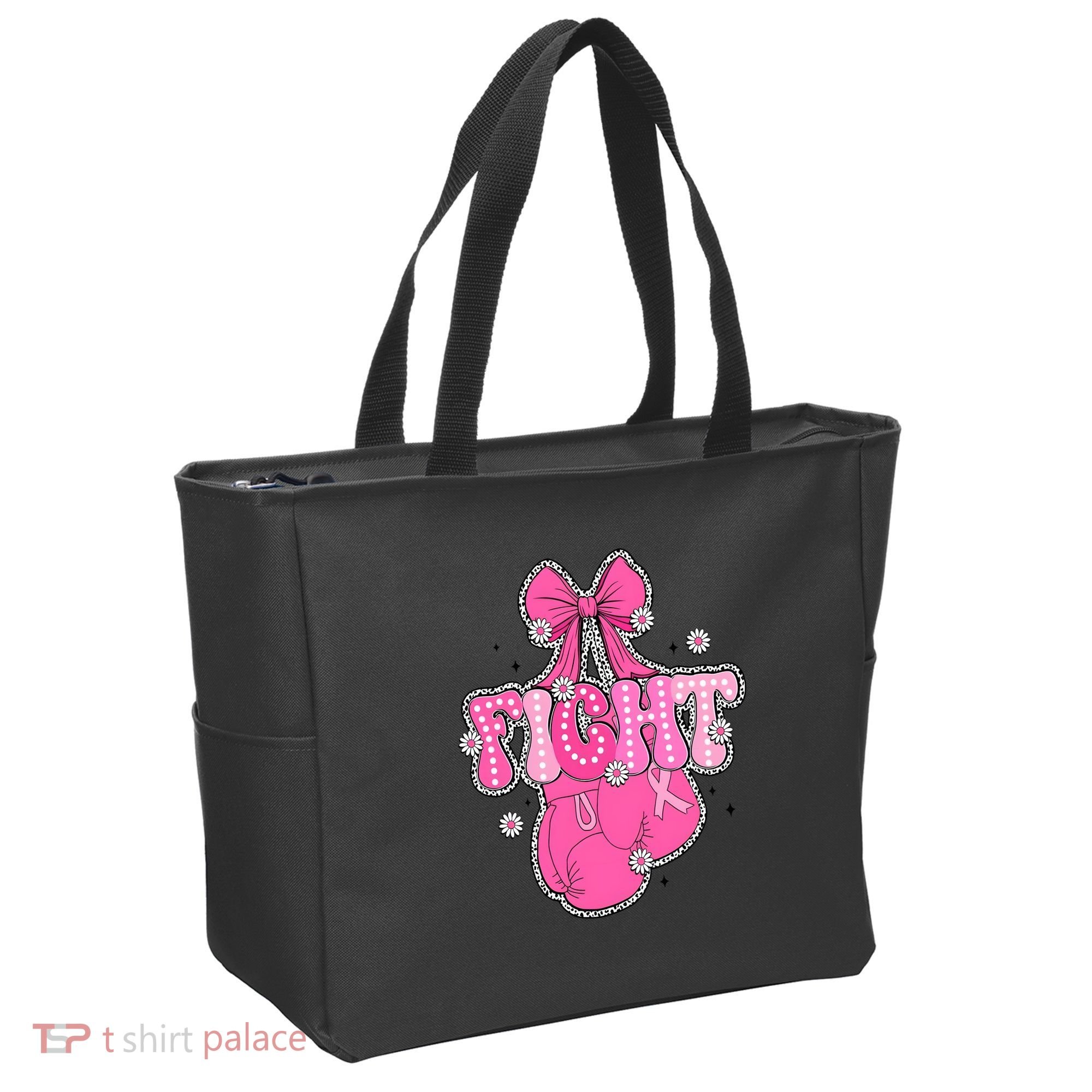 Breast Cancer Awareness Boxing Glove Tote Bag