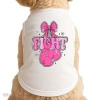 Breast Cancer Awareness Boxing Glove Doggie Tank thumb 0