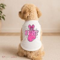 Breast Cancer Awareness Boxing Glove Doggie Tank thumb 2